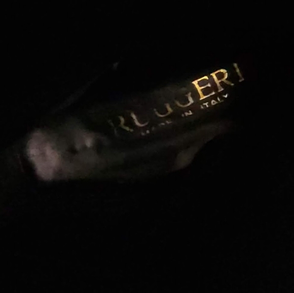 Ruggeri brown & black leather tall boots- size 38 - Picture 5 of 11